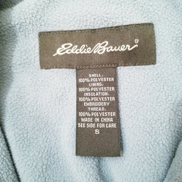 Eddie Bauer Fleece Lined Embroidered Jacket C5 - Picture 4 of 7